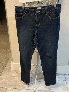 Women’s Dark Indigo Skinny Jeans - Unbranded